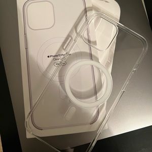 iphone 12 pro max apple case clear